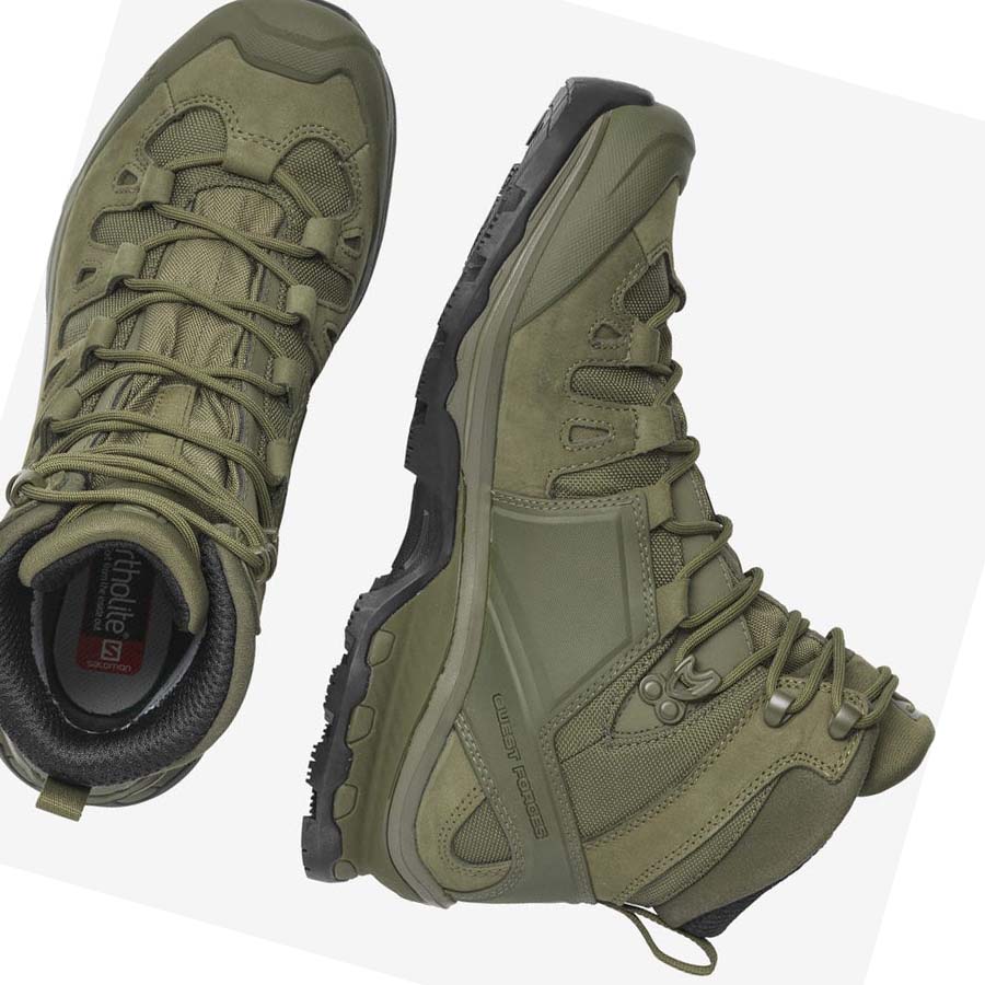 Salomon QUEST 4D FORCES 2 EN Csizma Férfi Zöld | HU 2274CTV